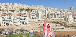 Israeli setllements on Palestinian land