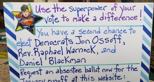 postcards to voters