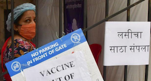 global COVID vaccine gap