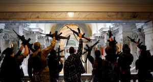 armed protesters