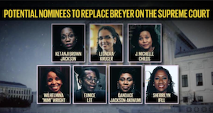 SCOTUS Black woman justice nominees