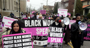 black women rally