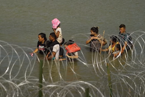 migrants at border