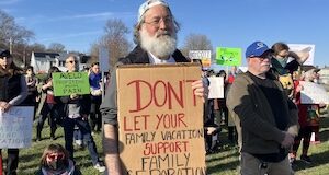 Avelo deportation hub tweed new haven ct airport protest