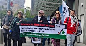 vets fast for gaza