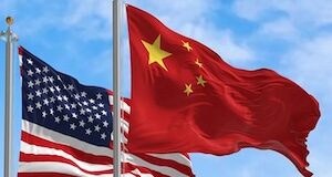 China on rise as US declines