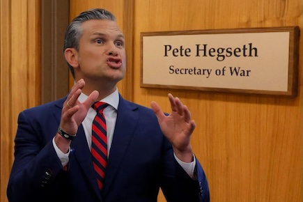 secretary of war hegseth